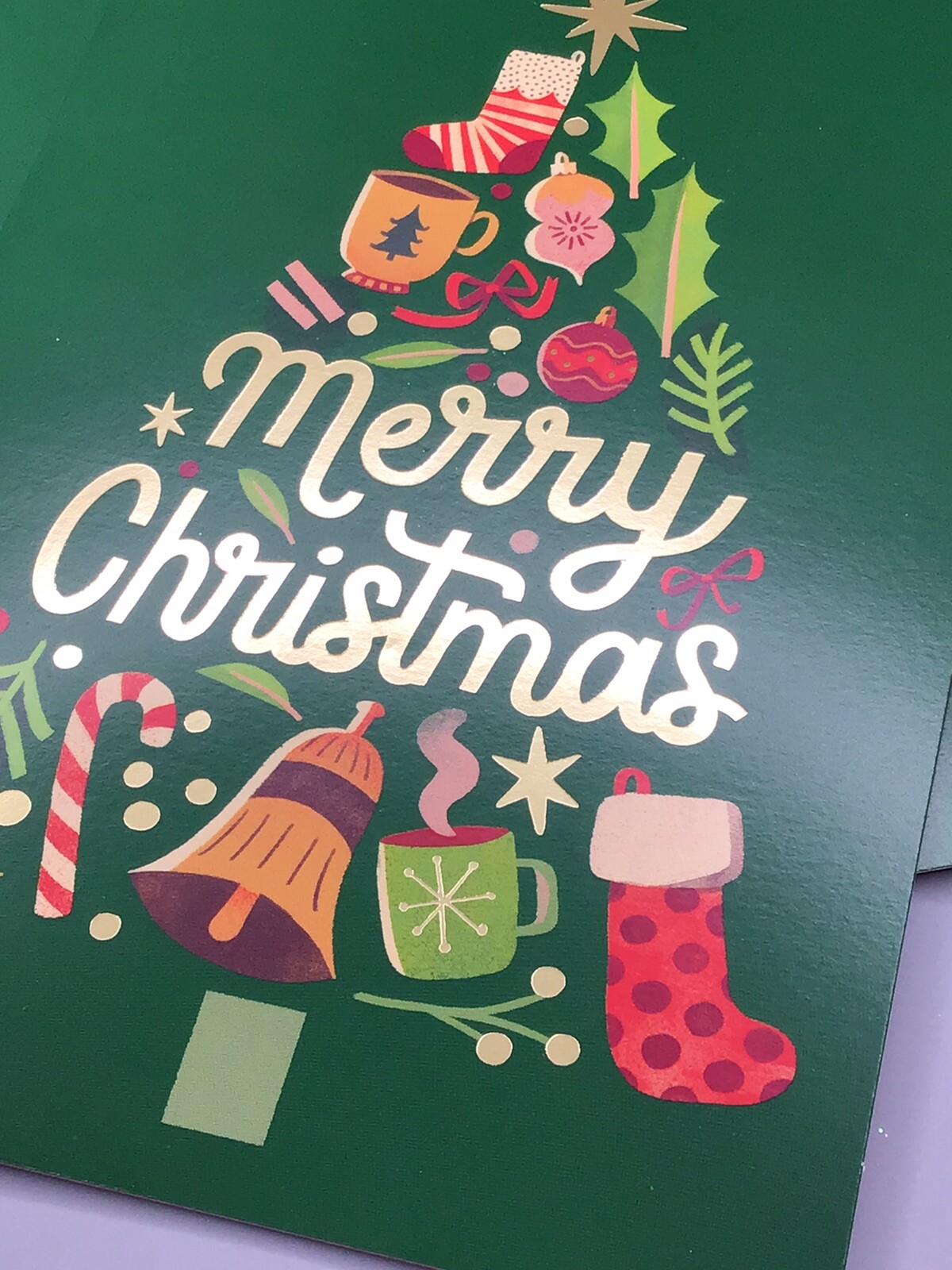 3 Hallmark Merry Christmas Holiday Cards Friends Family 8×5.25 Expressions Tree