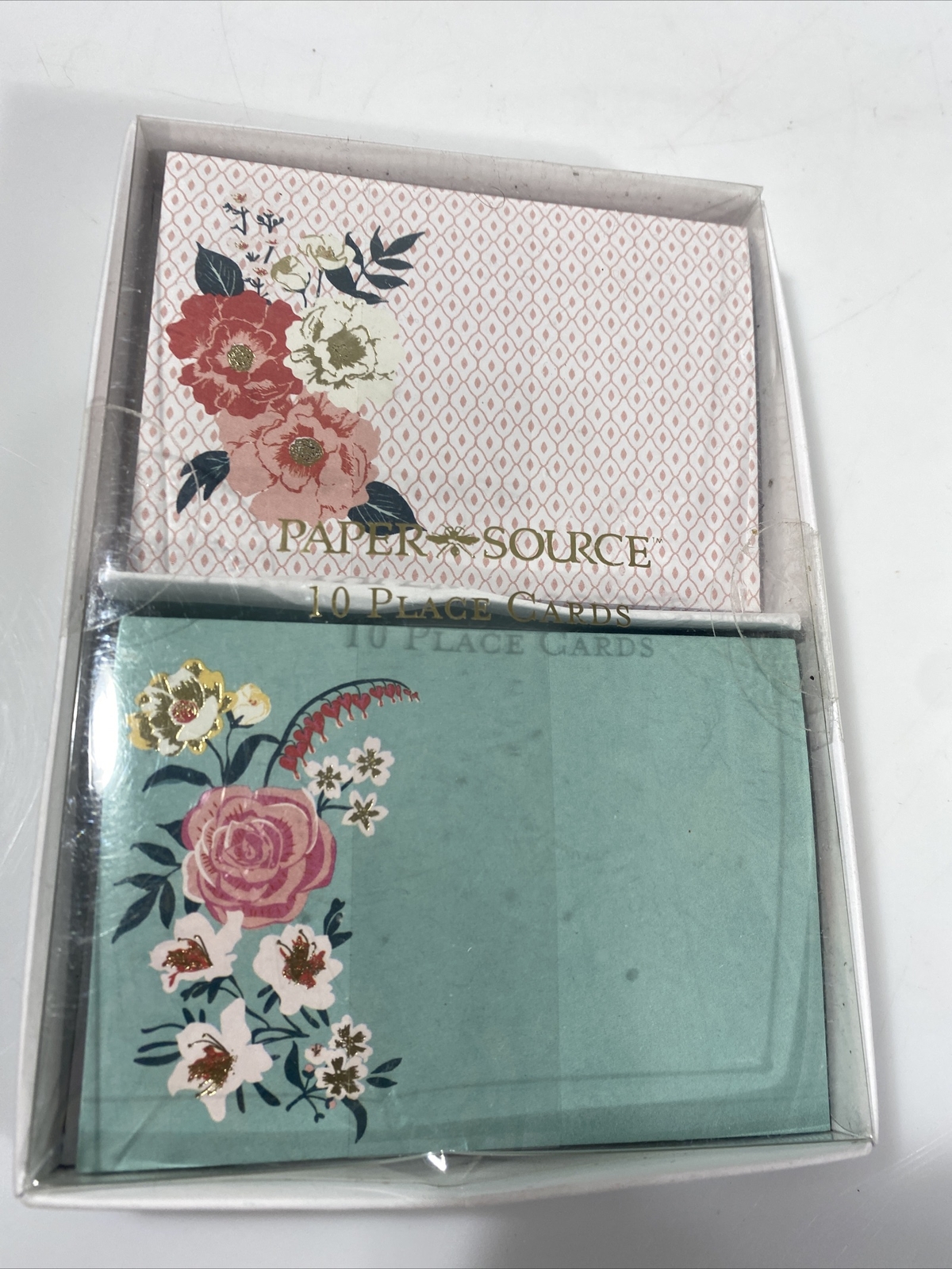 Paper Source Place Cards Garden Tea Party Dinner Shower Box of 10 Place Cards