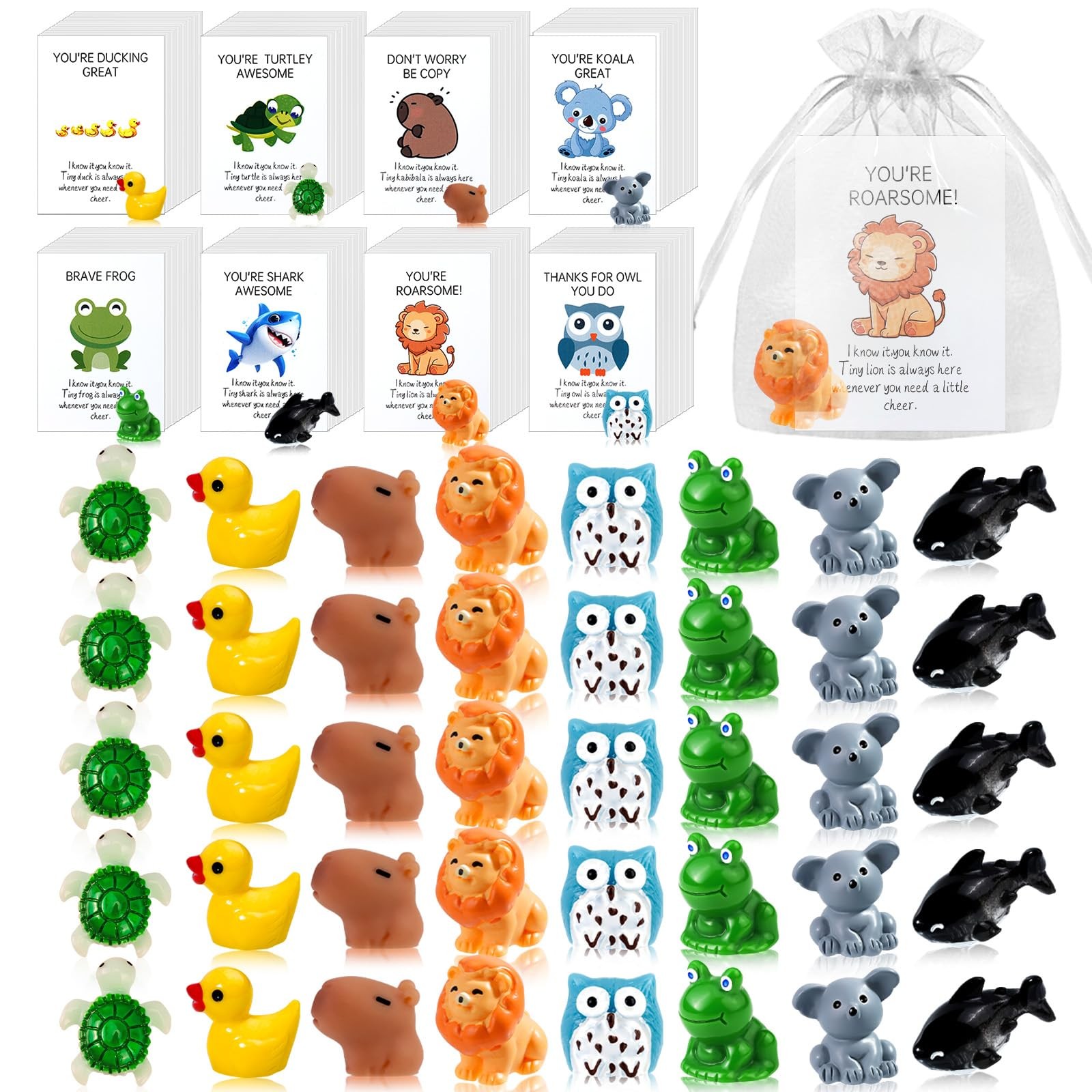 LUYI 48 Sets Employee Appreciation Gifts Bulk for Coworkers Thank Colorful