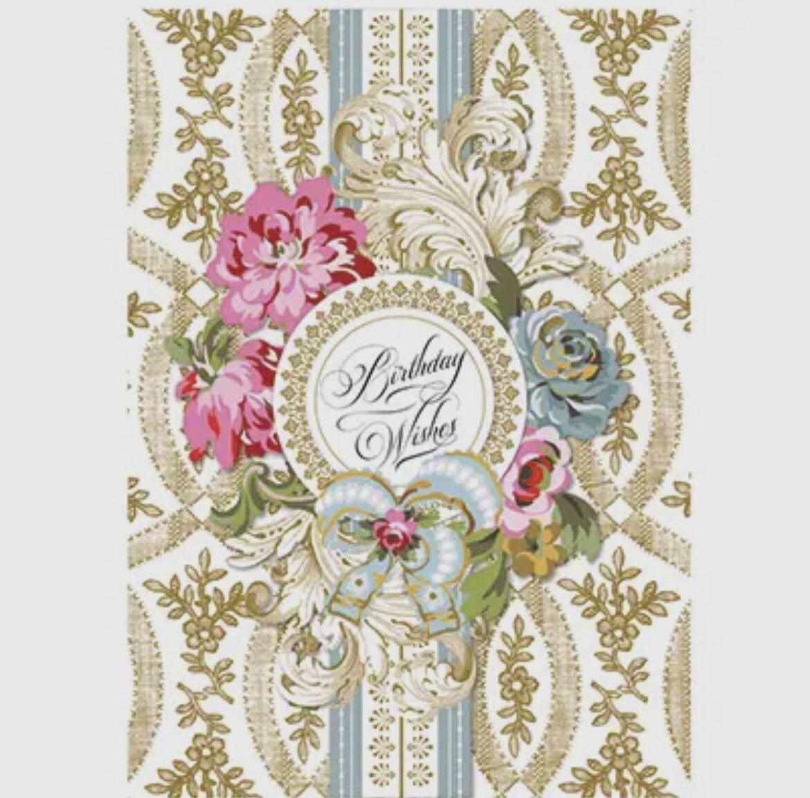 Anna Griffin Embellished BIRTHDAY Card