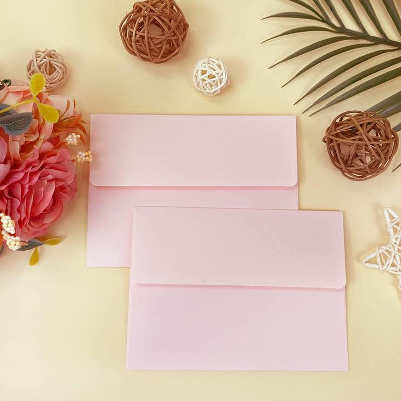 4×6 Envelopes pink For Invitation Pink A6 envelope 4.75 x 6.5 inch New