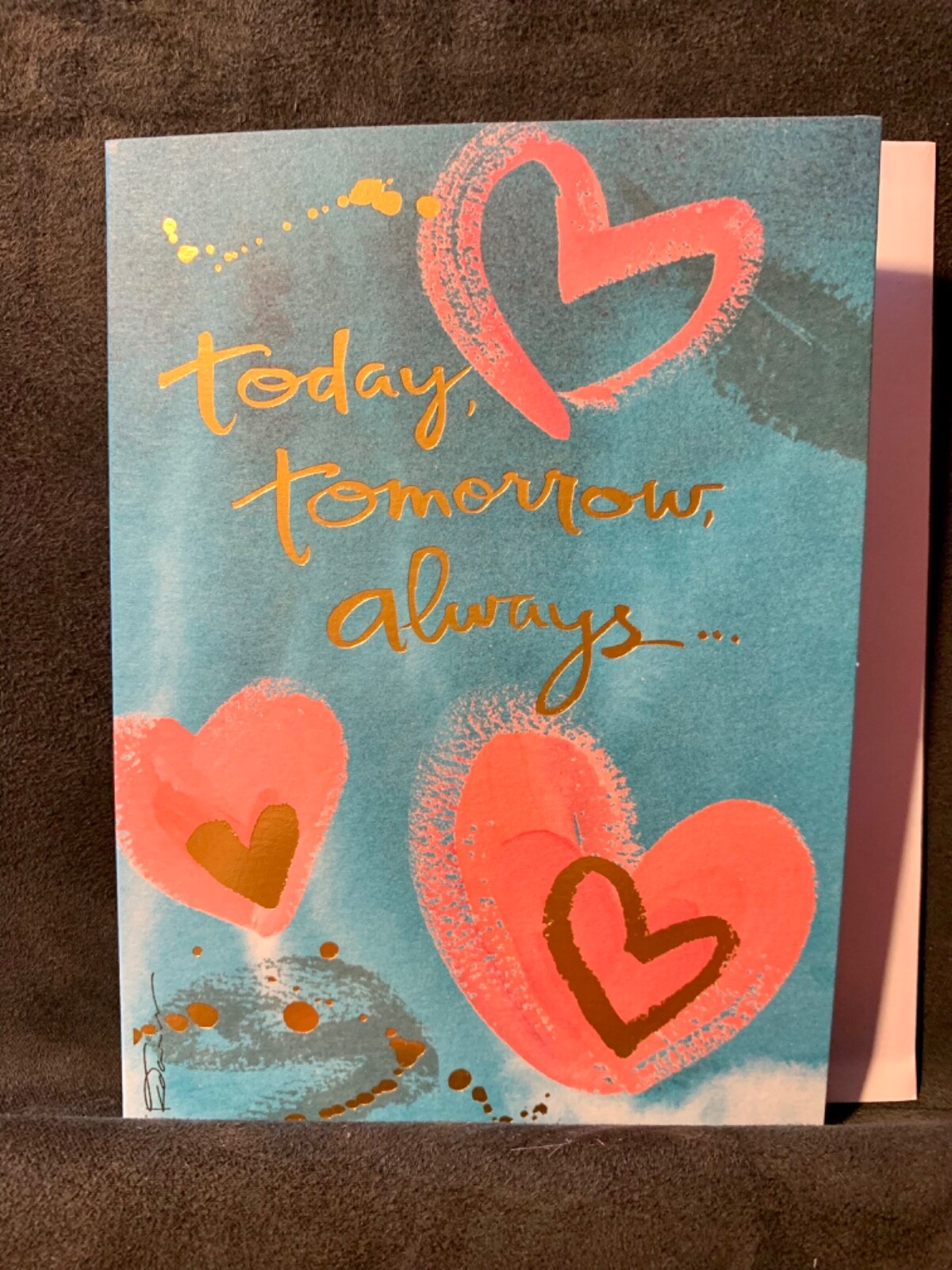 Love Happy Anniversary Greeting Card Next to You