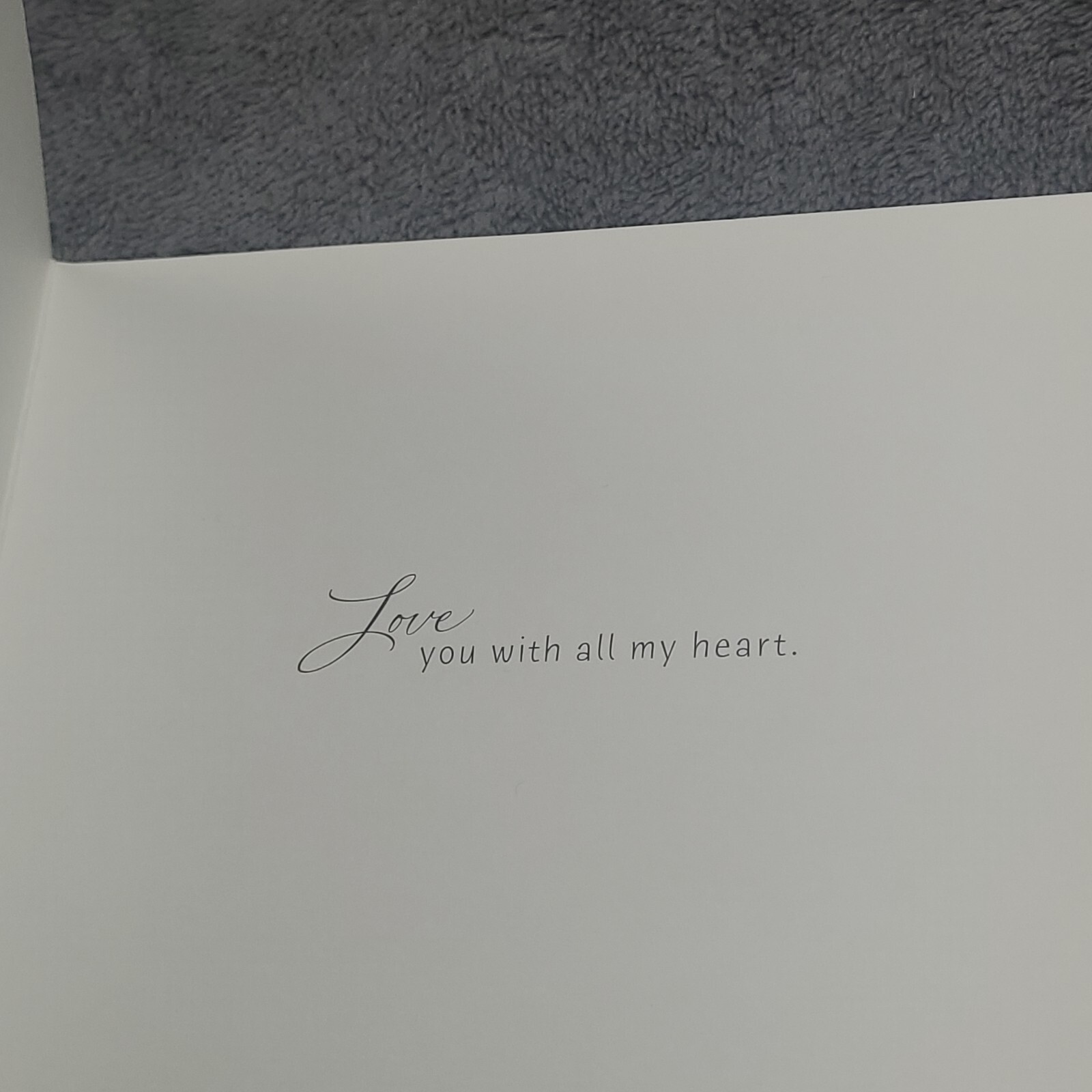 Valentines Day Greeting Card Love You With All My Heart Raised 3D Doves
