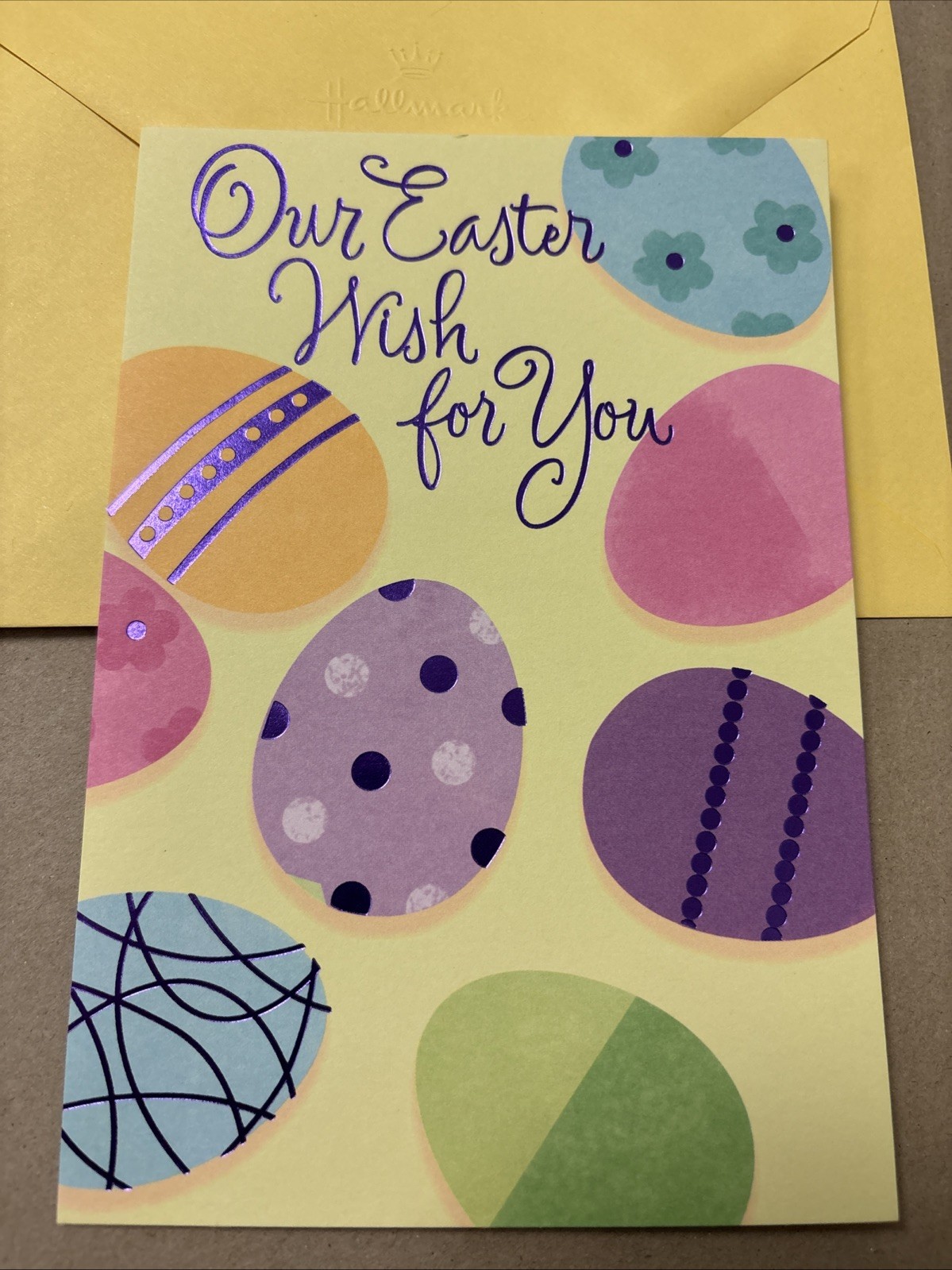 Our Easter Wish For You Special Friend Family 5”x7” Hallmark Greeting Card