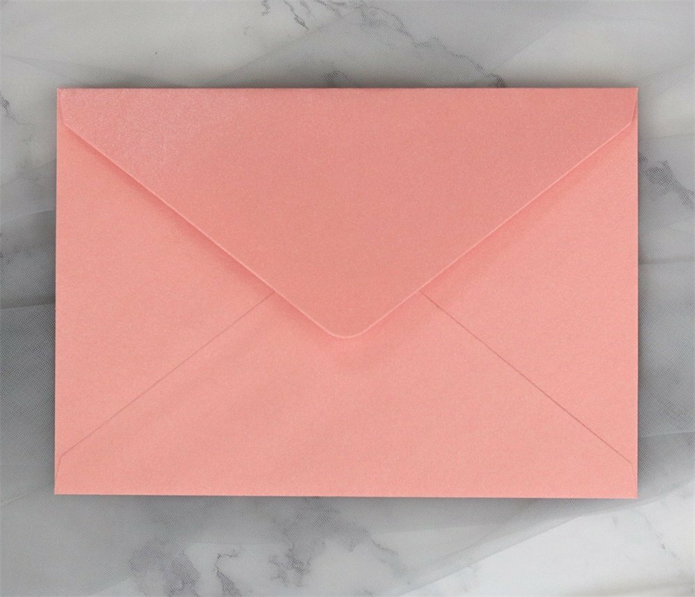 50/100PCS Brights Colored Greeting Card Envelopes Rectangle Paper for Invitation