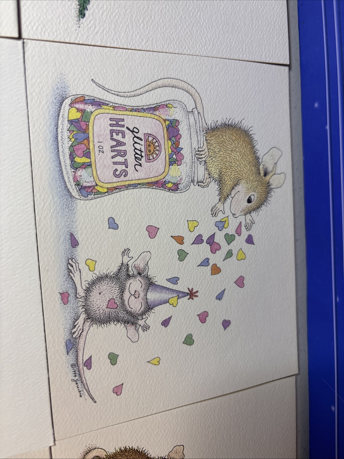 80-90s House Mouse Designs 12 Assorted Theme BLANK w/Envelopes TROLLS FOOD CUTE