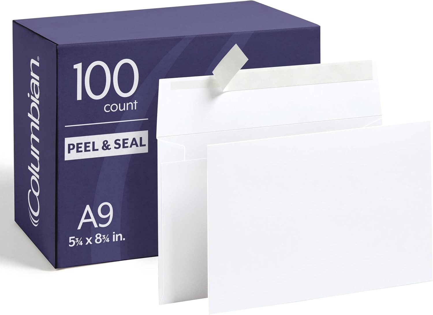 A9 Mailing Envelopes 100 Pack Self Seal White Envelopes for Invitations Photos
