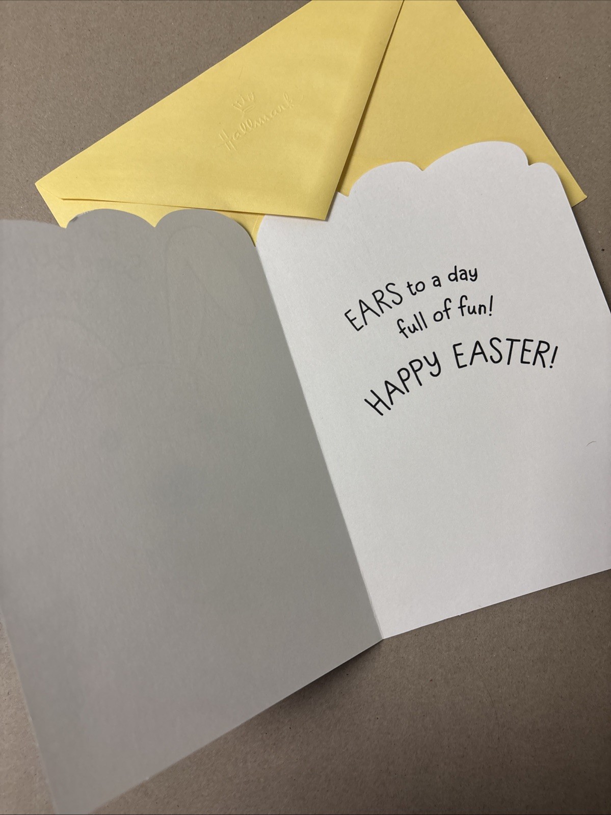 Easter Funny Cute Dog Some Bunny Special 5”x7” Hallmark Greeting Card