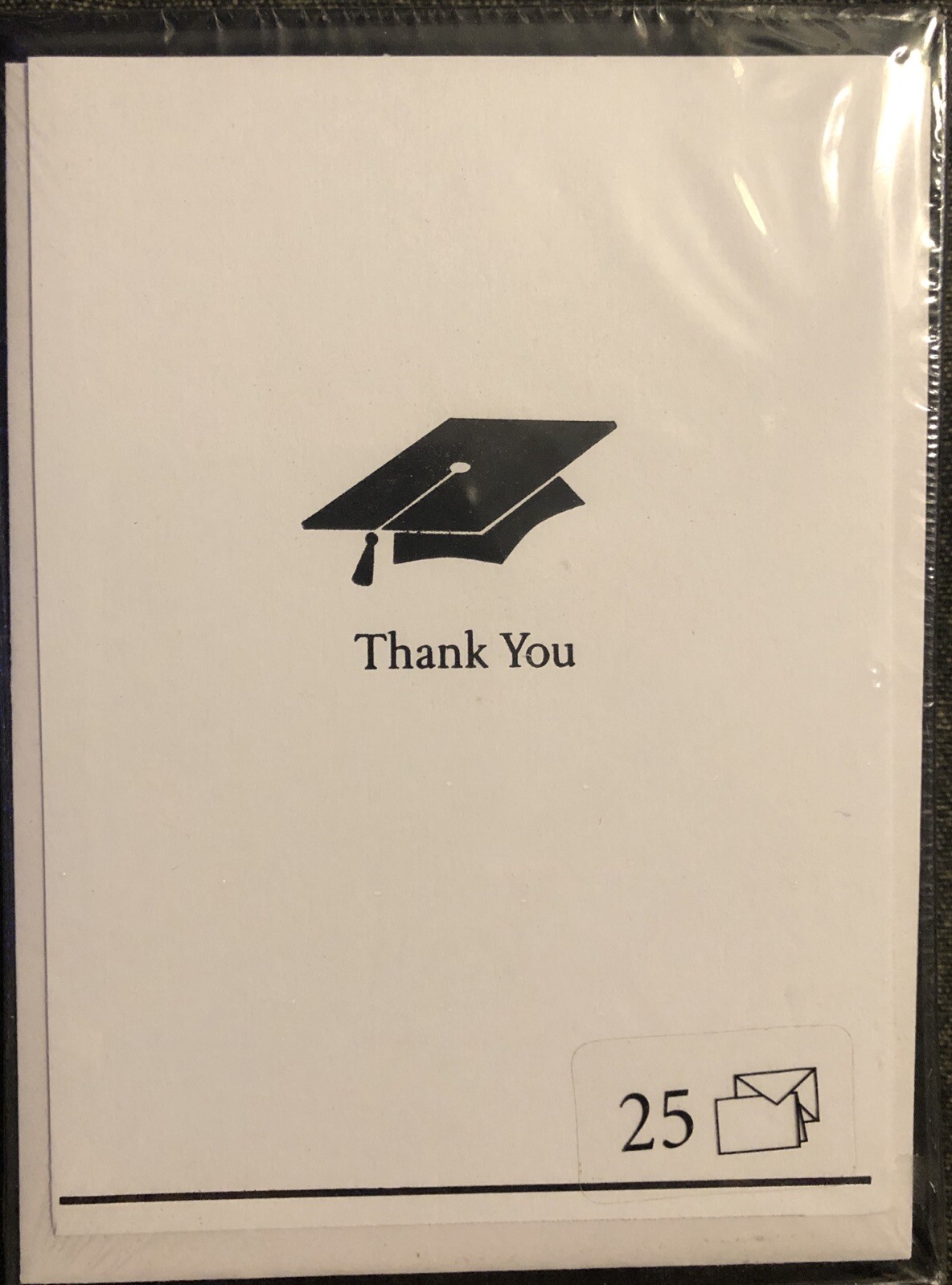 Graduation Thank You Cards Qty 25 Blank Inside $20 Plus Free Shipping