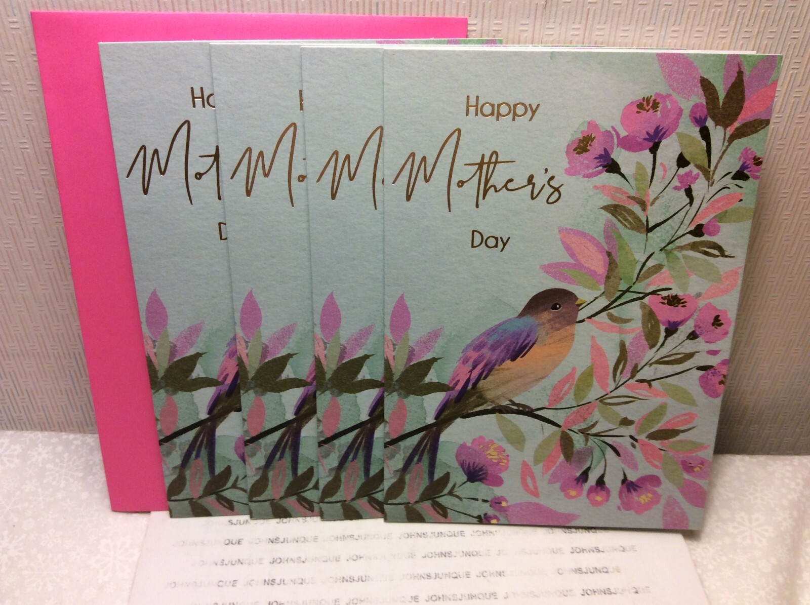 RSVP DAUGHTER-IN-LAW MOTHER’S DAY GREETING CARD New w/Envelope LOT OF 4 “Family”