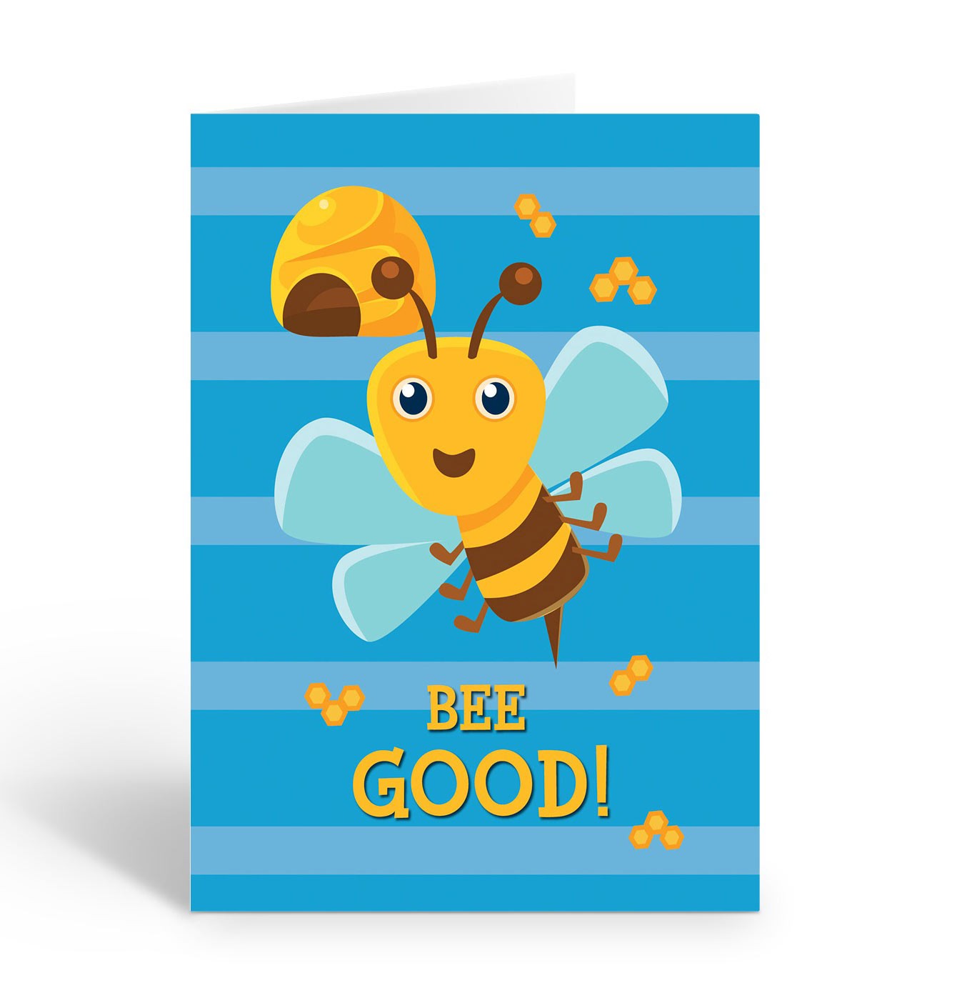 Kids Bee Encouraging Note Cards , 10 Cards w/Envelopes – Size 4.25″ x 5.5″