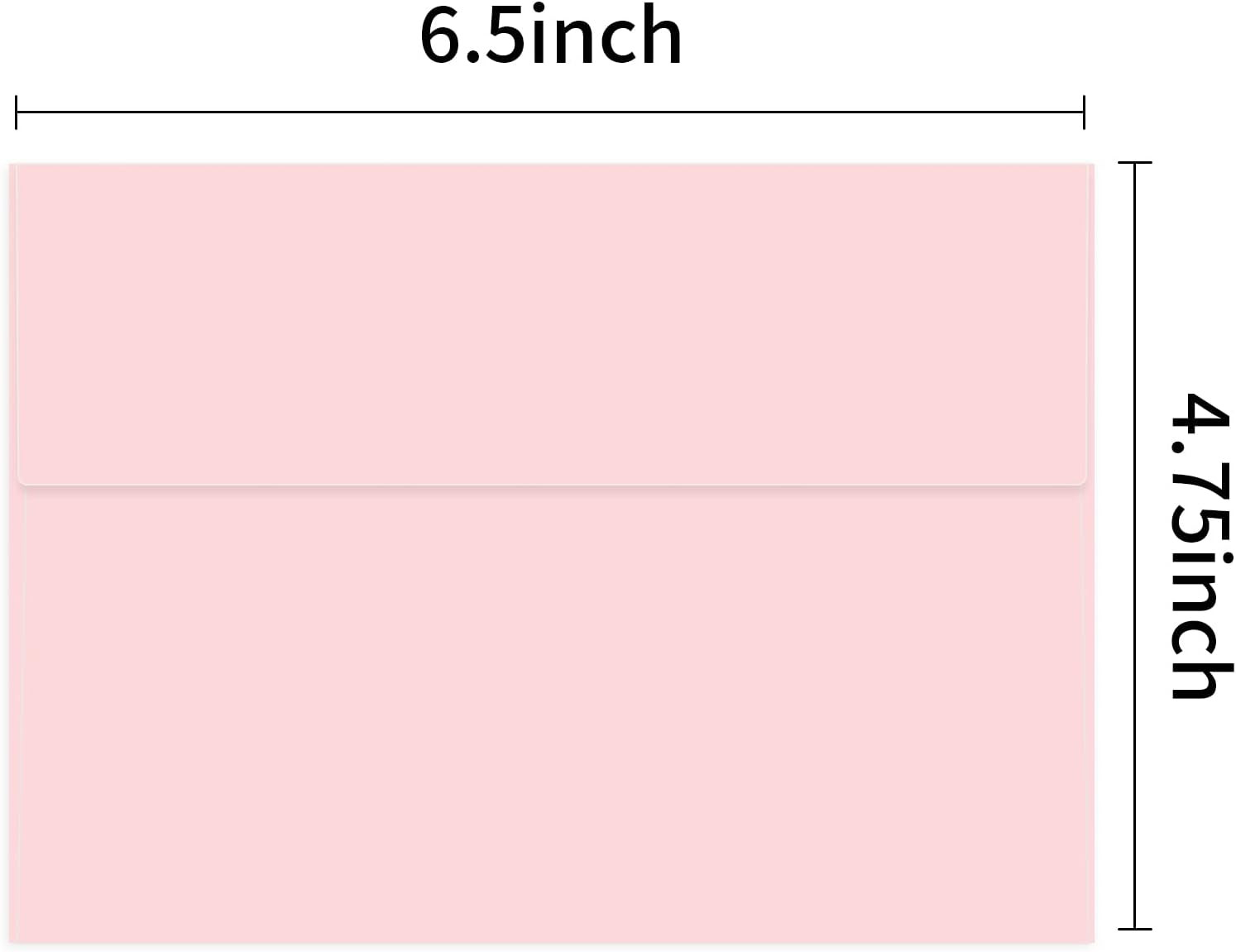 4×6 Envelopes pink For Invitation Pink A6 envelope 4.75 x 6.5 inch New