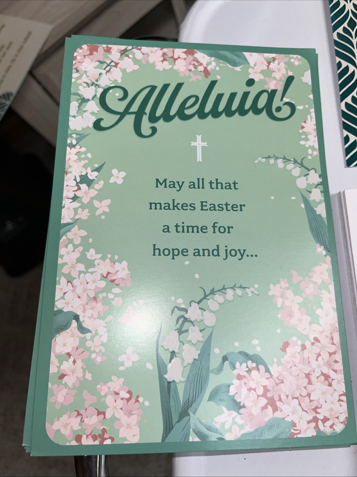 45 Religous Easter Holiday Cards, 7 Styles, DaySpring brand w Matching Envelopes