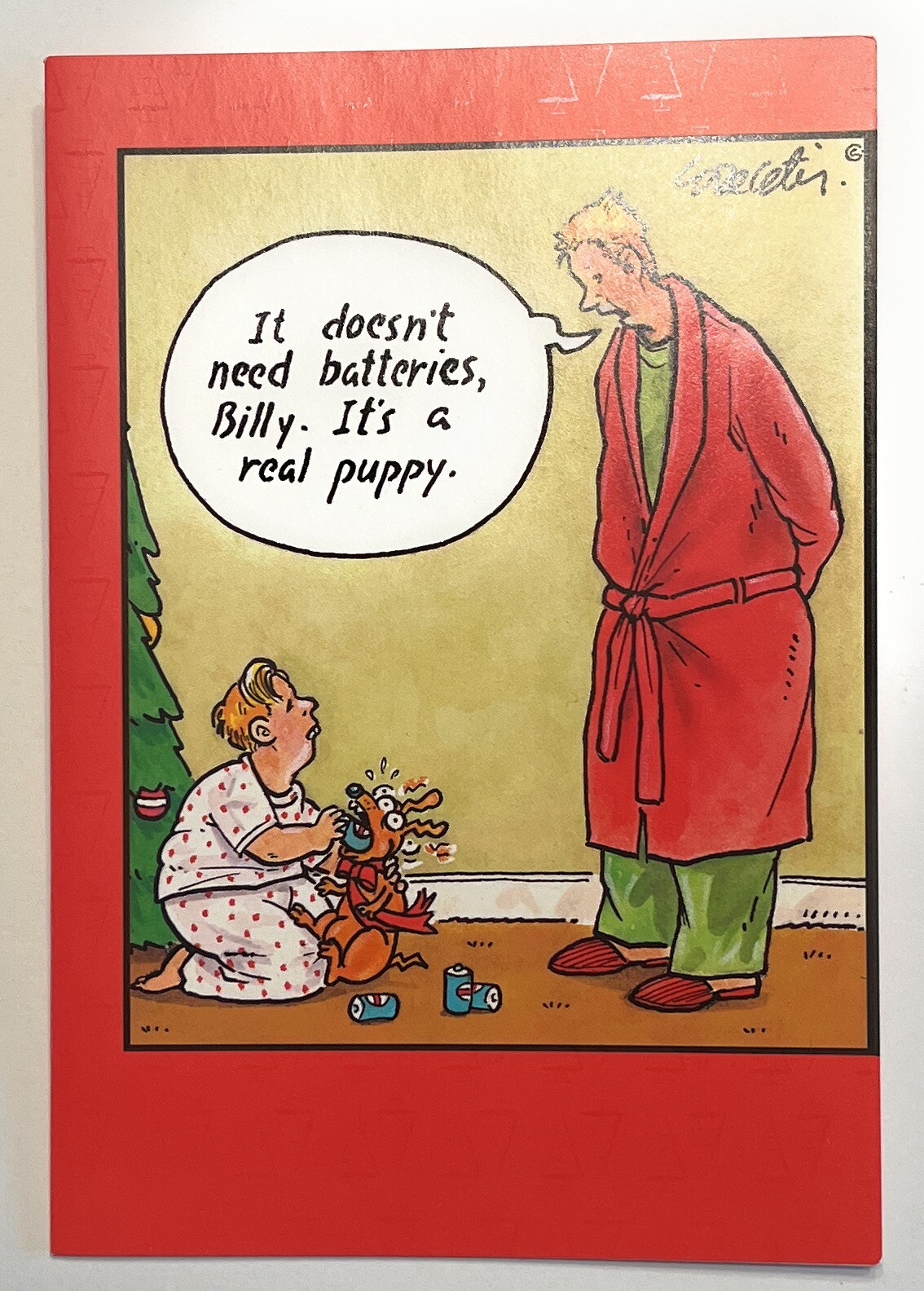 Pictura Funny Eric Decetis Christmas Greeting Card – Merry Christmas Holidays