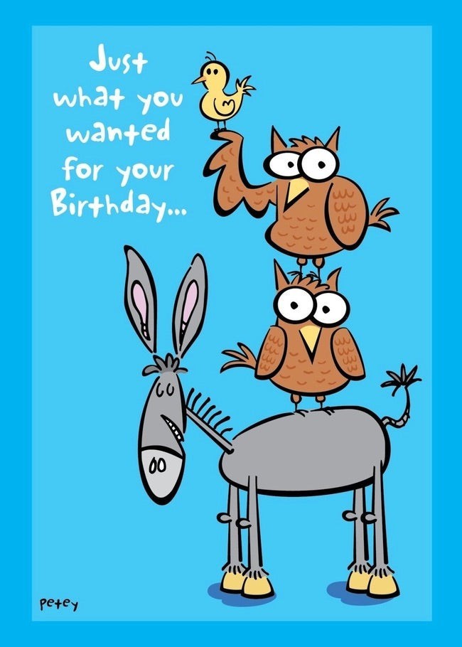 5×7 Card/ Funny Humor/ Birthday Sarcasm Her Him Friend SA7105 Unfiltered