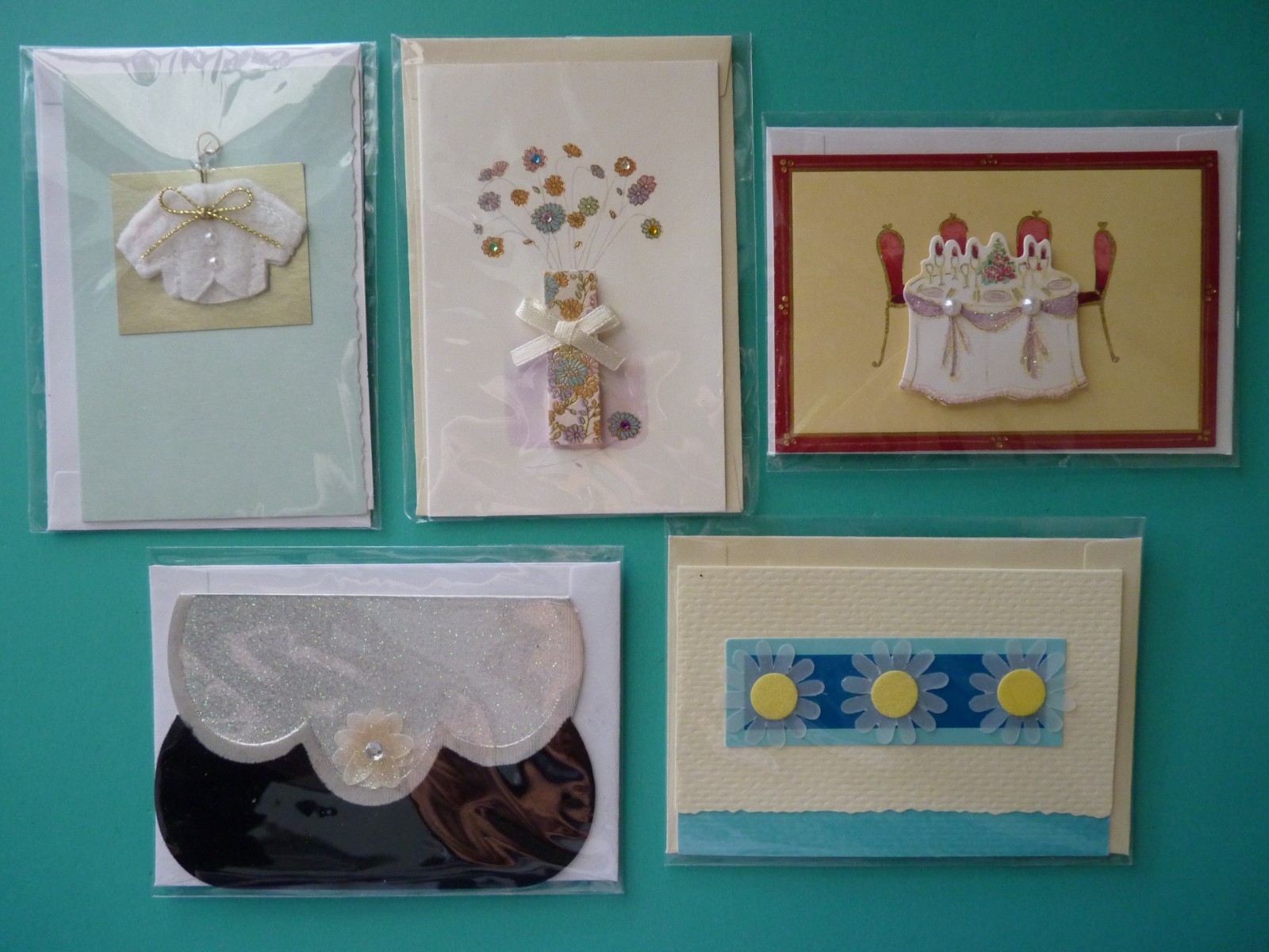 Gift Enclosure Cards Set of (5) Various Occasions NIP