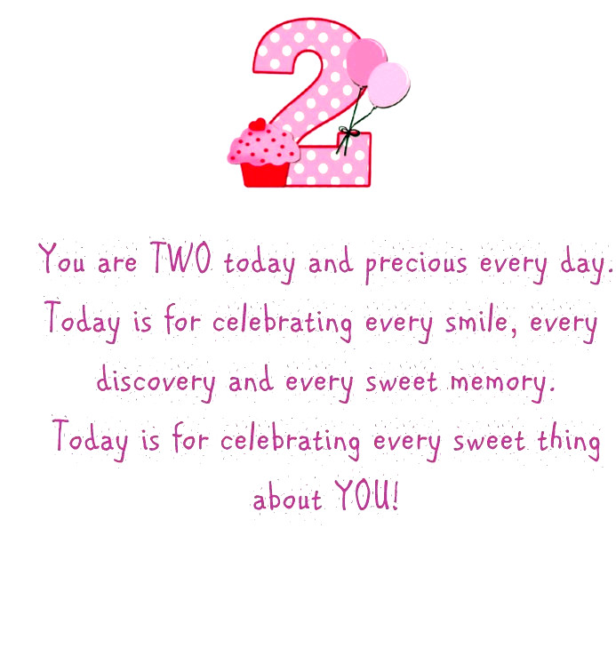 Personalized Birthday Card for 1, 2 or 3 Year Old Girl Cute Cupcake Verse Inside