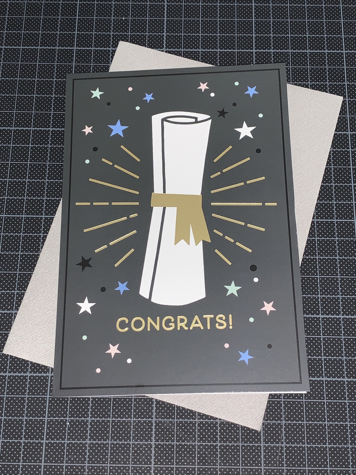 Hallmark Graduation Card: Happy Diploma Day College/High School/Nurse/Police etc