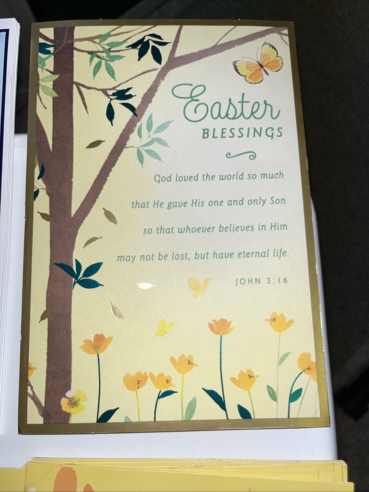 45 Religous Easter Holiday Cards, 7 Styles, DaySpring brand w Matching Envelopes