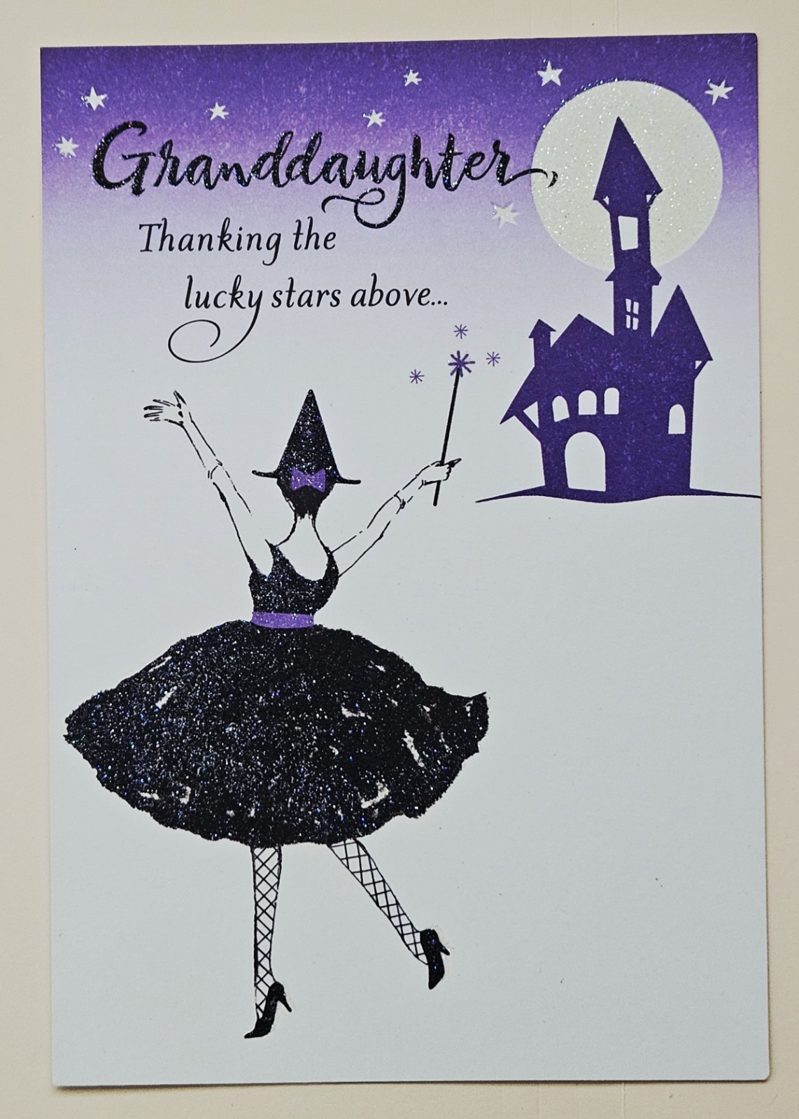 Happy Halloween Granddaughter / Greeting Card (incl. Envelope 7×5″)