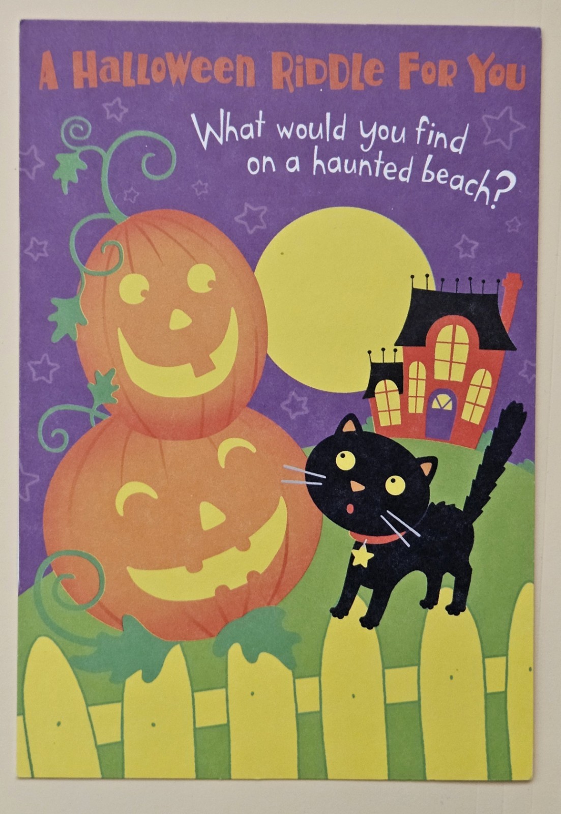 Happy Halloween / Greeting Card (incl. Envelope 7×5″)