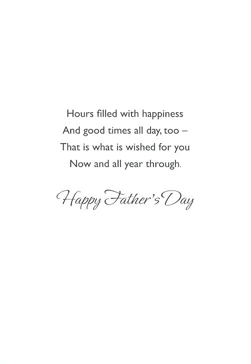 To A Wonderful Father – Father’s Day Greeting Card – 28602