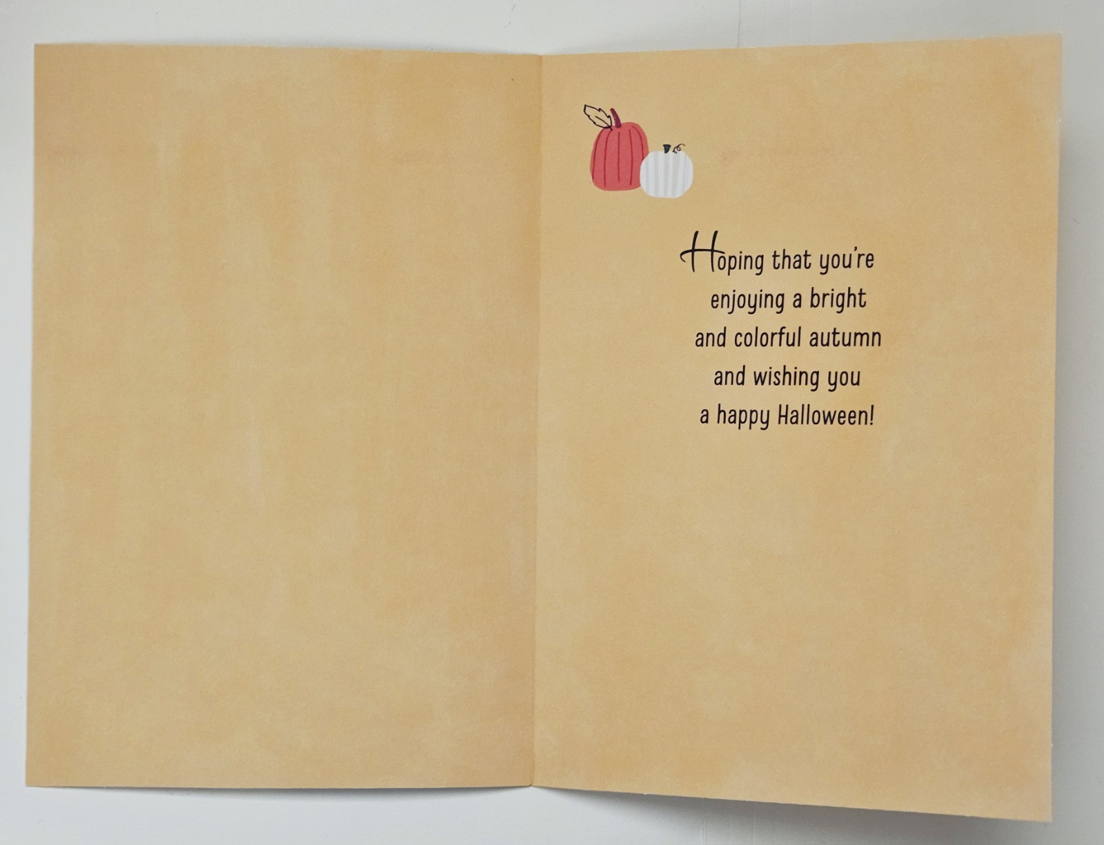 Happy Halloween /Thinking Of You! Greeting Card Large Format (+Envelope 8×5,5″)