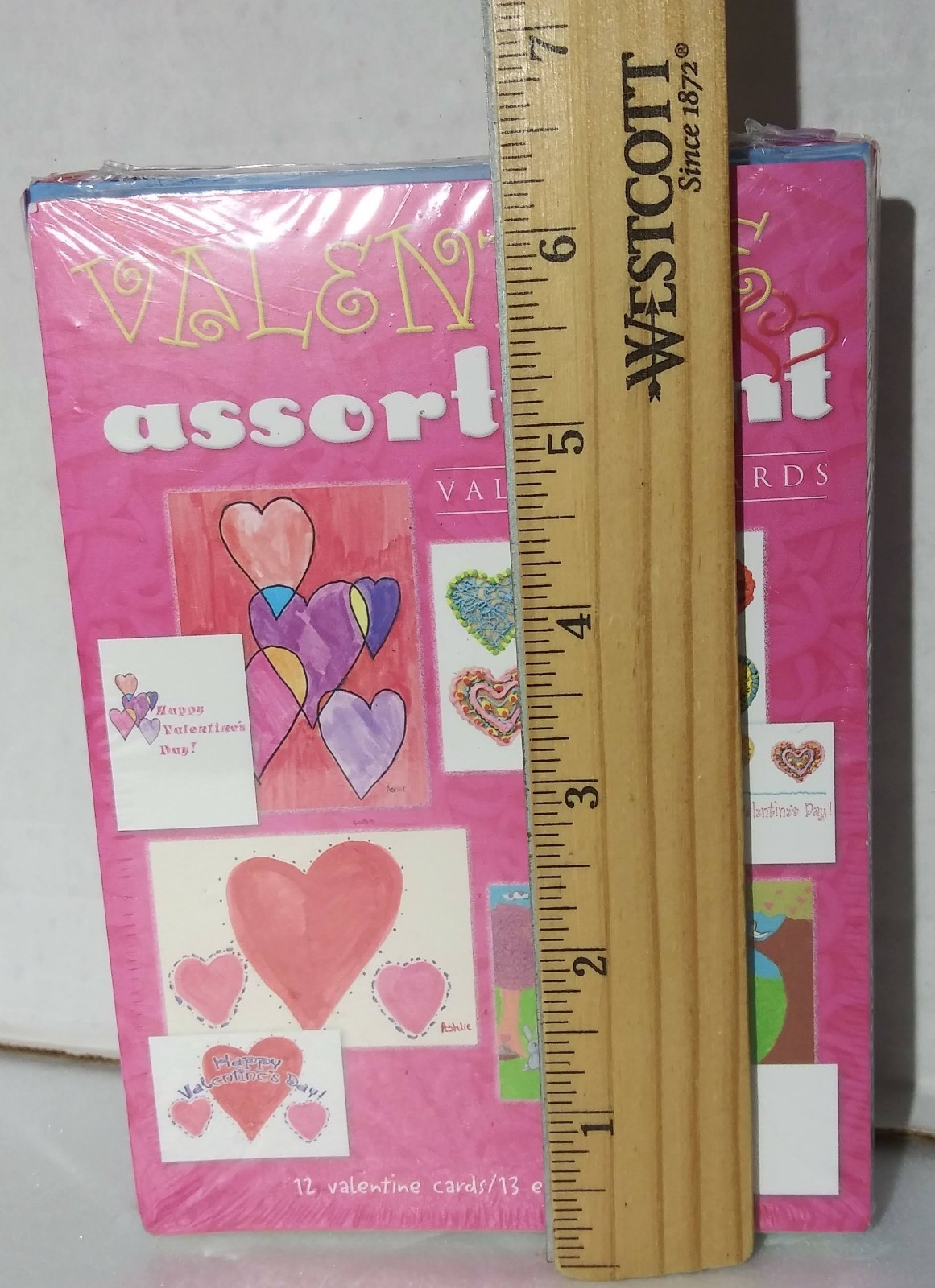 M D Anderson Cancer Center Children’s Art Project 12 Valentine Cards & Envelopes