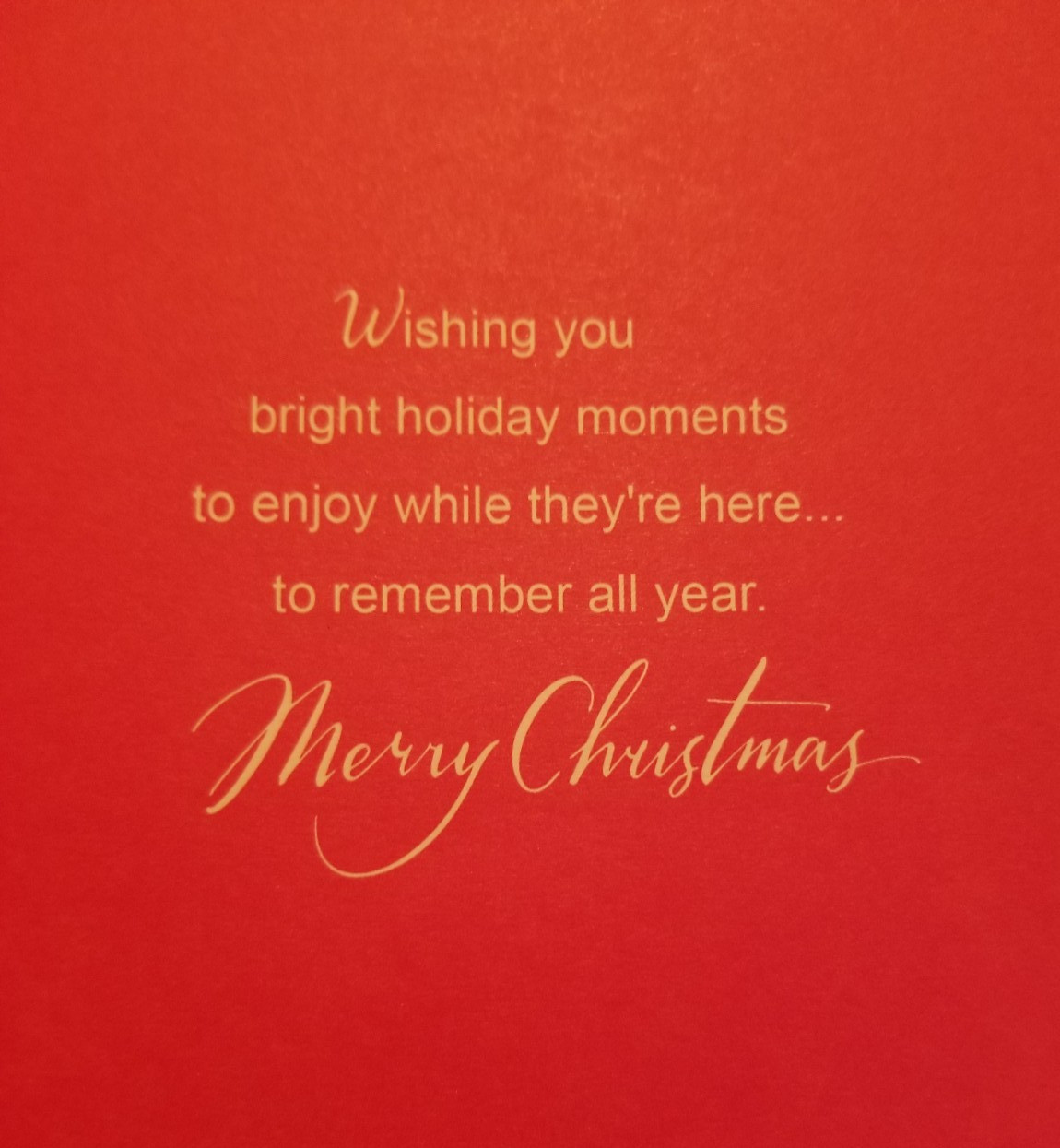 A Christmas Wish Greeting Cards Poinsettias Foil Accents Hallmark Set of 2