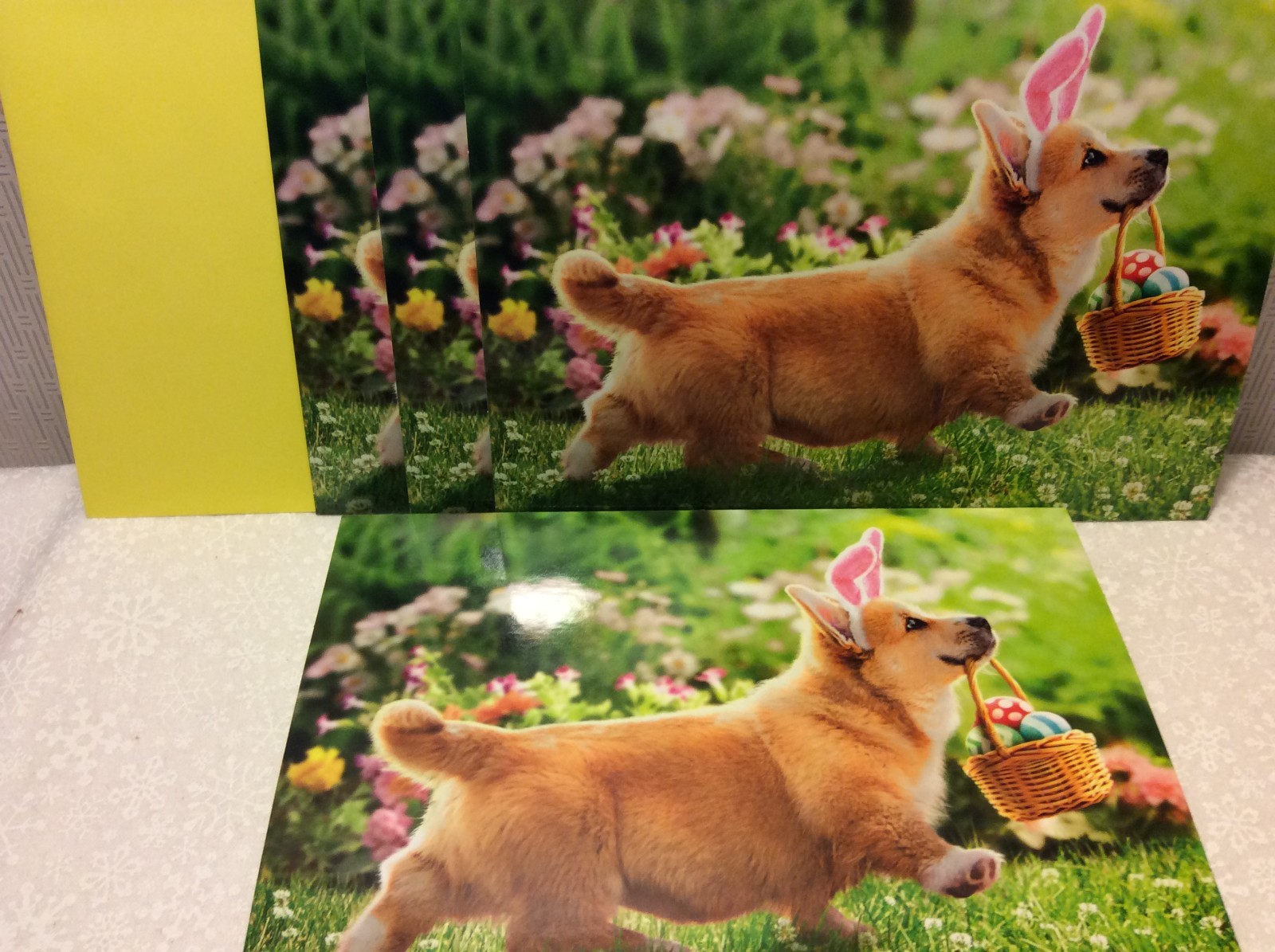 EASTER AVANTI GREETING CARDS New w/Envelopes LOT 4 “Some bunny loves you!”