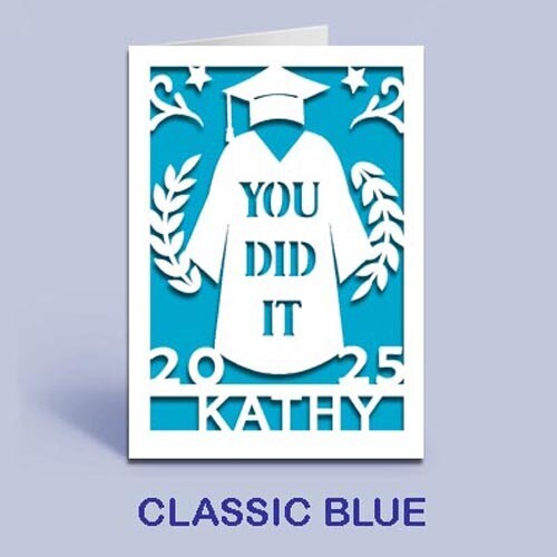 Personalized Class of 2025 Graduation Cards – Papercut Greeting Cards (#25207)