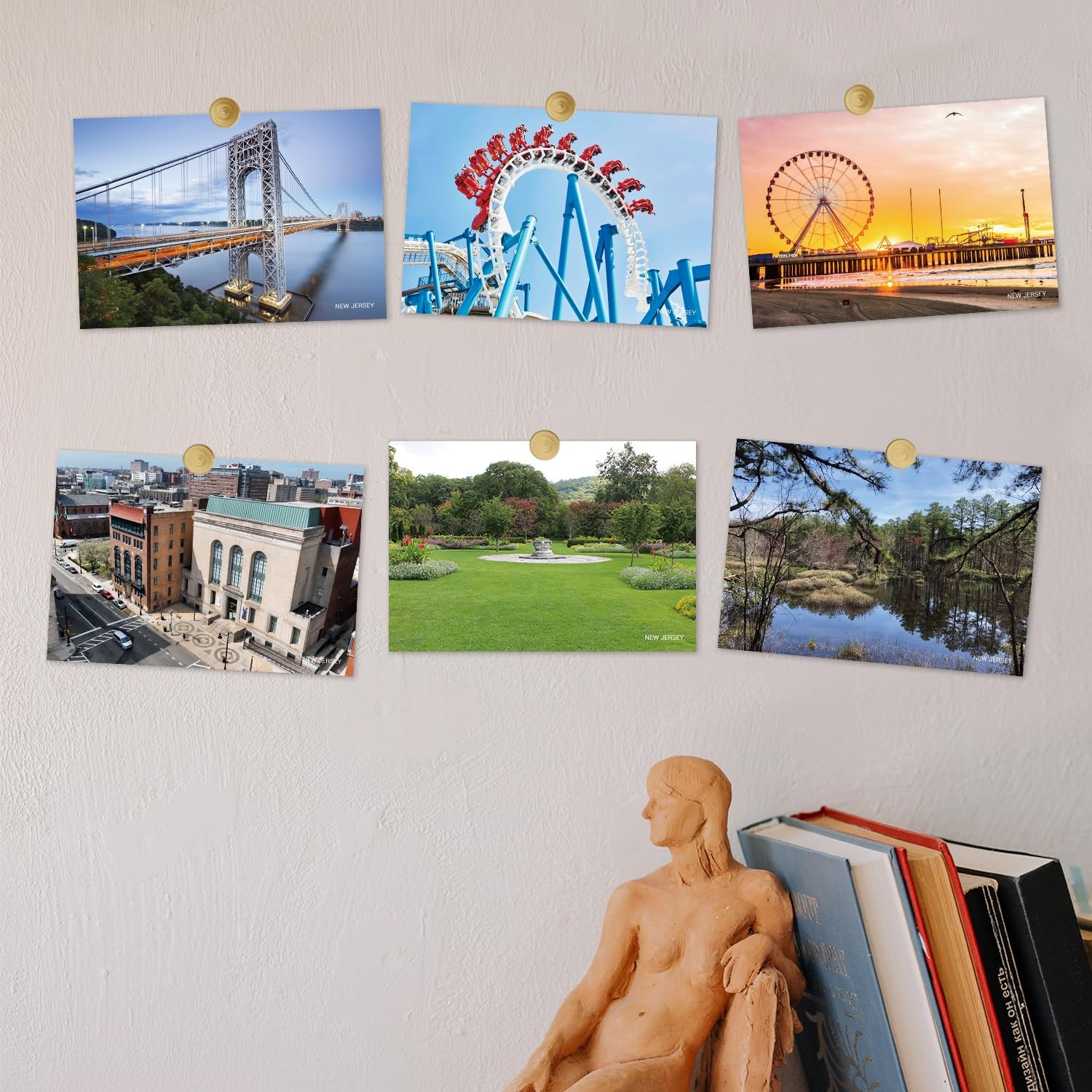 Vintage United States New Jersey Landscape Postcards Pack 20pc/Set Postcards …