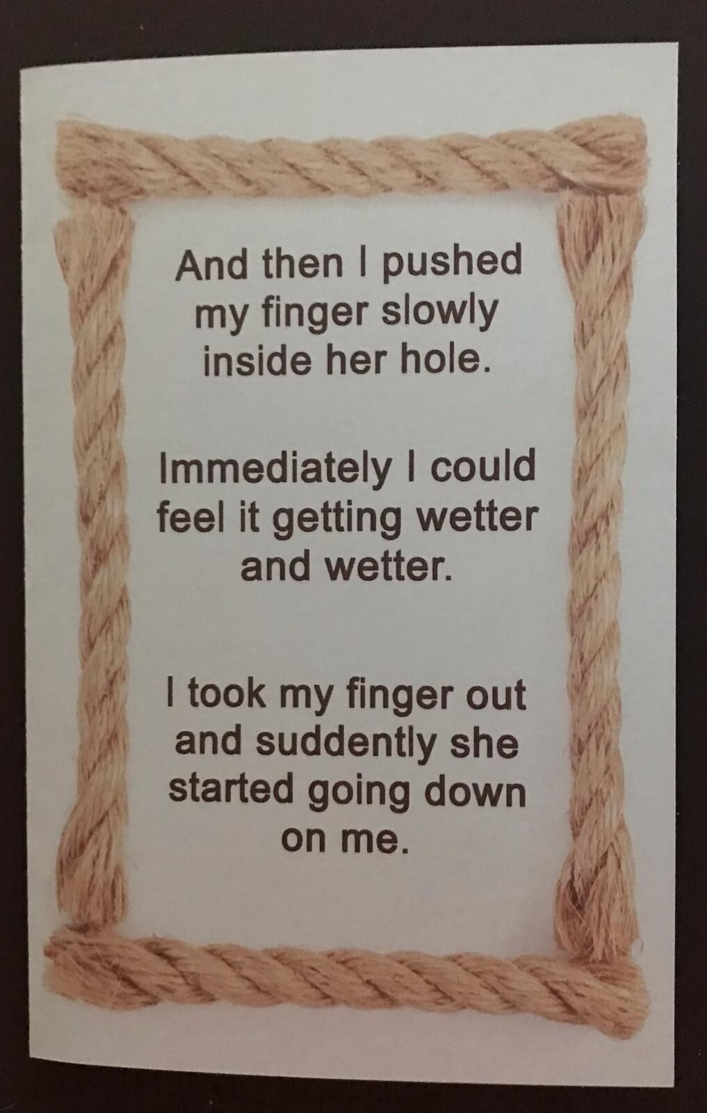 Naughty Birthday Card. Suggestive, Explicit, Nasty, Sexy and Dirty w/envelope